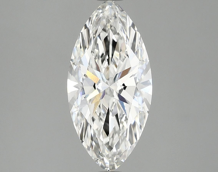 2.01 Carat Marquise Shaped Excellent Cut VVS2 IGI Certified Lab Grown Diamond
