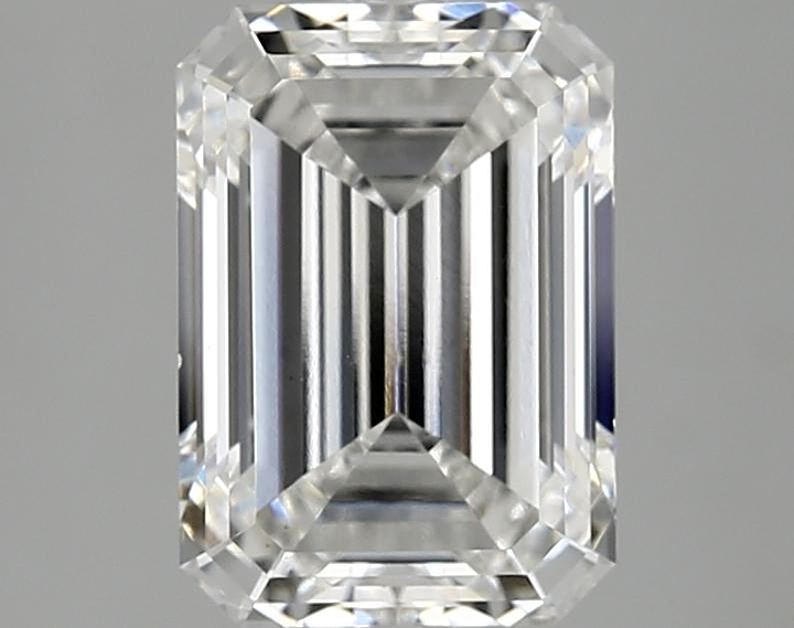 3.1 Carat Emerald Shaped Ideal Cut SI1 IGI Certified Lab Grown Diamond