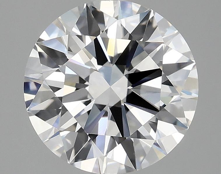 2.58 Carat Round Shaped Ideal Cut VVS2 IGI Certified Lab Grown Diamond