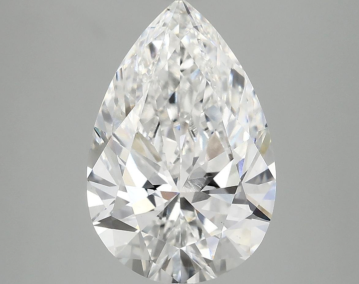 4.03 Carat Pear Shaped Excellent Cut VS1 IGI Certified Lab Grown Diamond