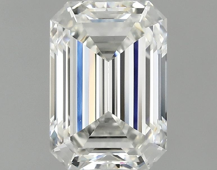 1.05 Carat Emerald Shaped Ideal Cut VVS2 IGI Certified Lab Grown Diamond