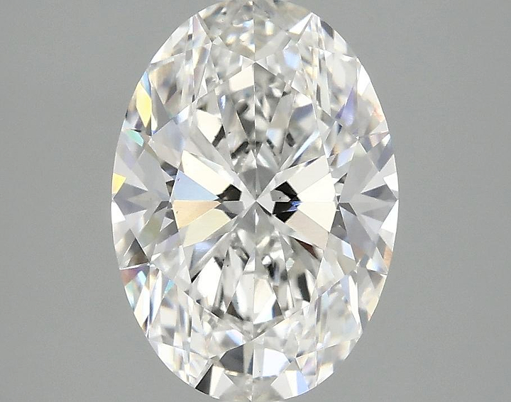 2.5 Carat Oval Shaped Ideal Cut VS2 IGI Certified Lab Grown Diamond