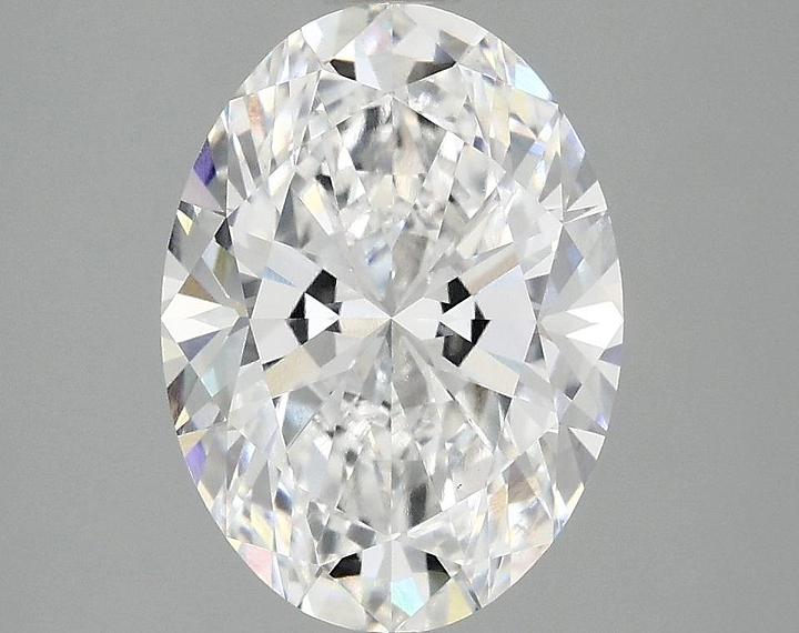 3.07 Carat Oval Shaped Excellent Cut VVS2 IGI Certified Lab Grown Diamond