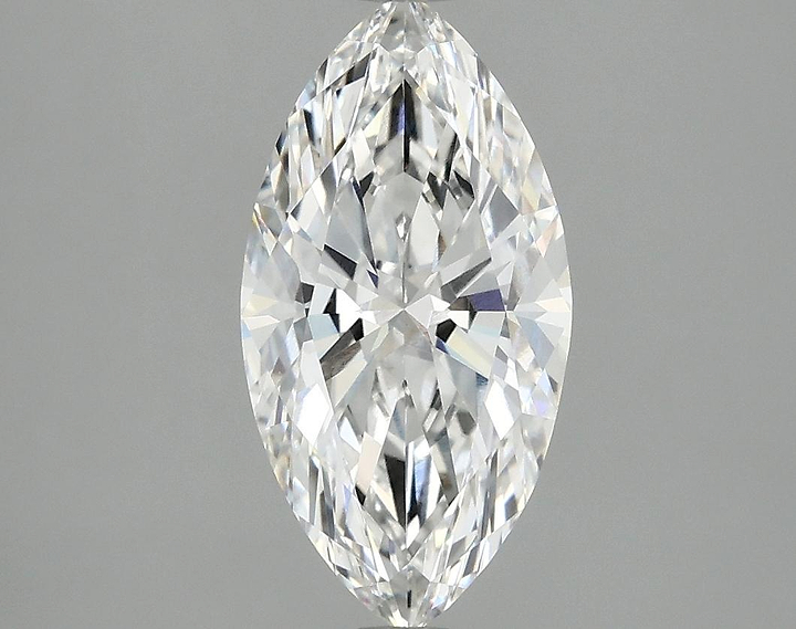 2.1 Carat Marquise Shaped Ideal Cut VVS2 IGI Certified Lab Grown Diamond