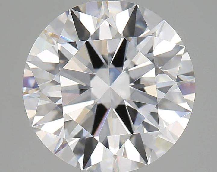 2.5 Carat Round Shaped Ideal Cut VVS2 IGI Certified Lab Grown Diamond