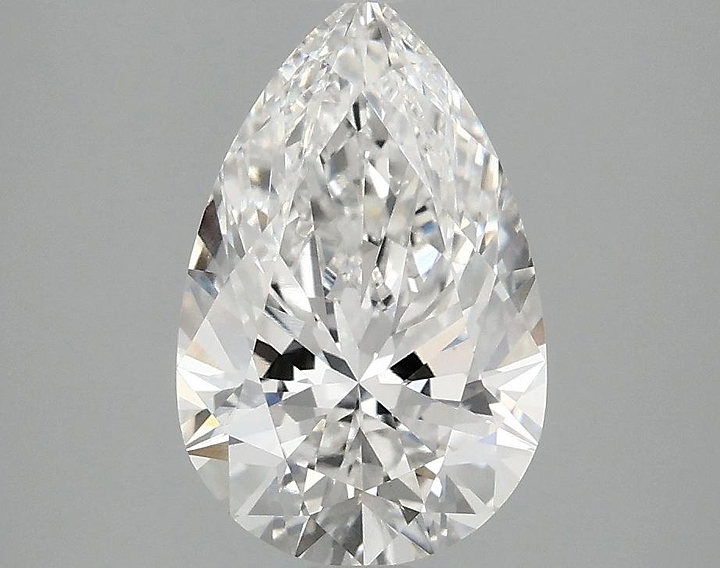 2.09 Carat Pear Shaped Ideal Cut VVS2 IGI Certified Lab Grown Diamond