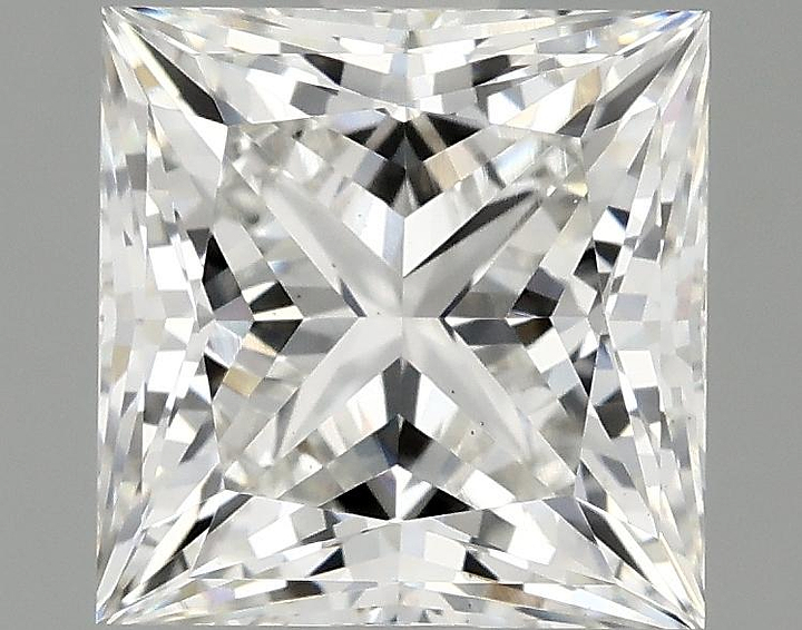 2.1 Carat Princess Shaped Ideal Cut VS1 IGI Certified Lab Grown Diamond