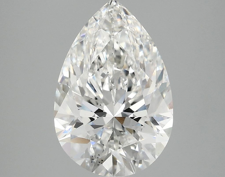 3.09 Carat Pear Shaped Excellent Cut VS2 IGI Certified Lab Grown Diamond