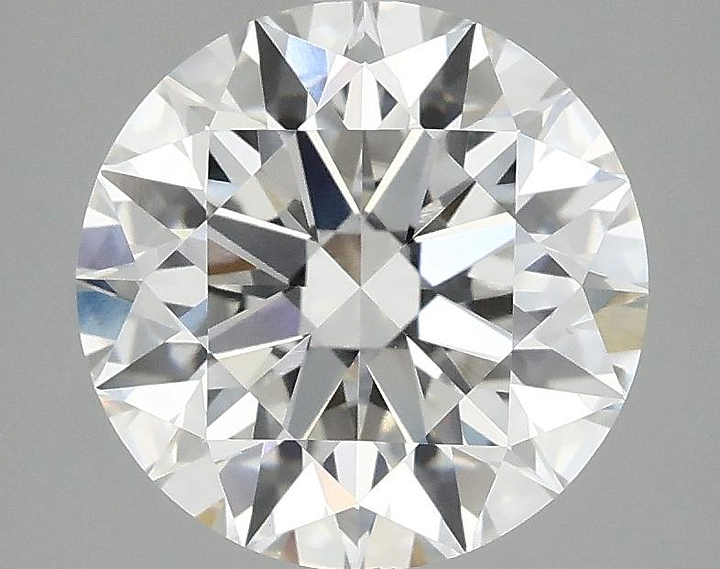 3.09 Carat Round Shaped Excellent Cut VS1 IGI Certified Lab Grown Diamond
