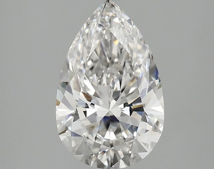 2.06 Carat Pear Shaped Ideal Cut VVS2 IGI Certified Lab Grown Diamond