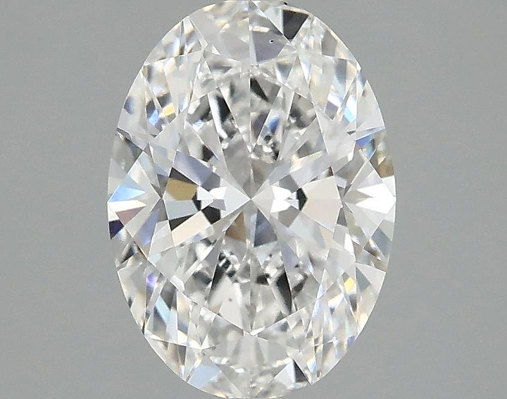 2.0 Carat Oval Shaped Ideal Cut VS2 IGI Certified Lab Grown Diamond