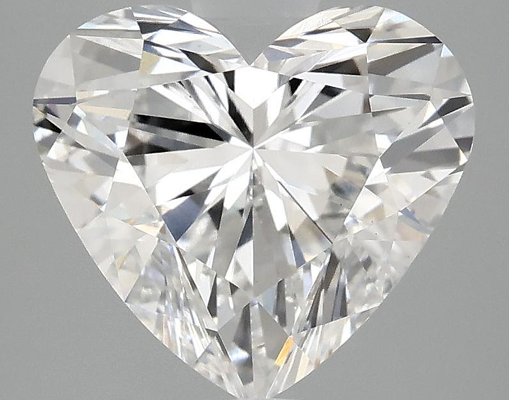 3.08 Carat Heart Shaped Ideal Cut VS1 IGI Certified Lab Grown Diamond