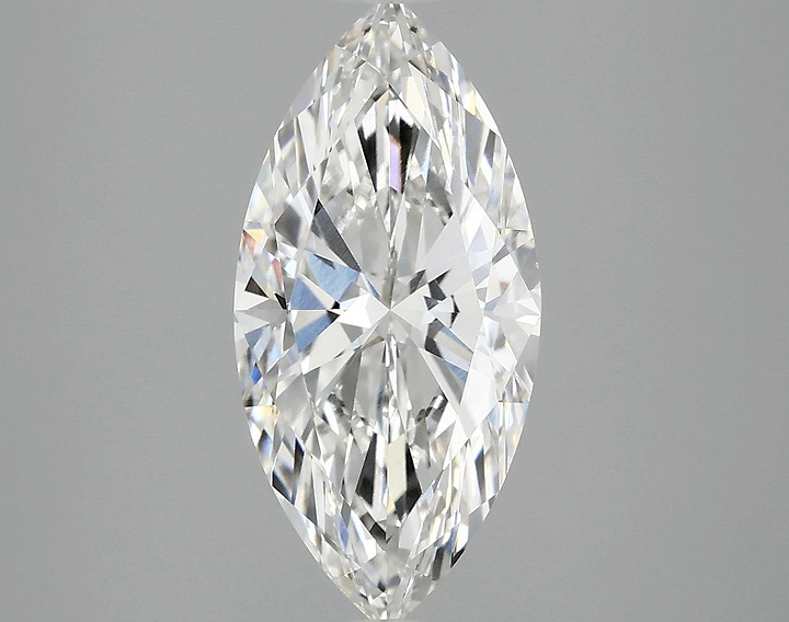 2.45 Carat Marquise Shaped Excellent Cut VS1 IGI Certified Lab Grown Diamond