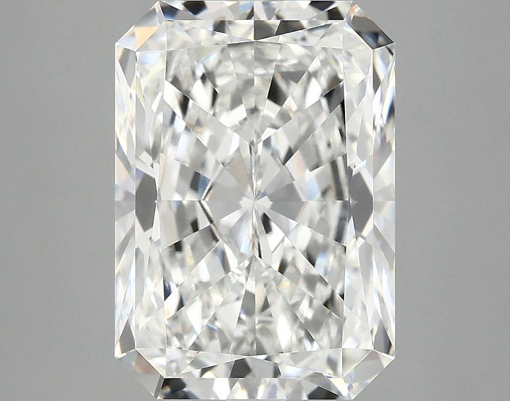 4.93 Carat Radiant Shaped Ideal Cut VVS2 IGI Certified Lab Grown Diamond