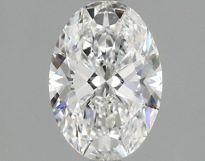 1.44 Carat Oval Shaped Ideal Cut VVS2 IGI Certified Lab Grown Diamond