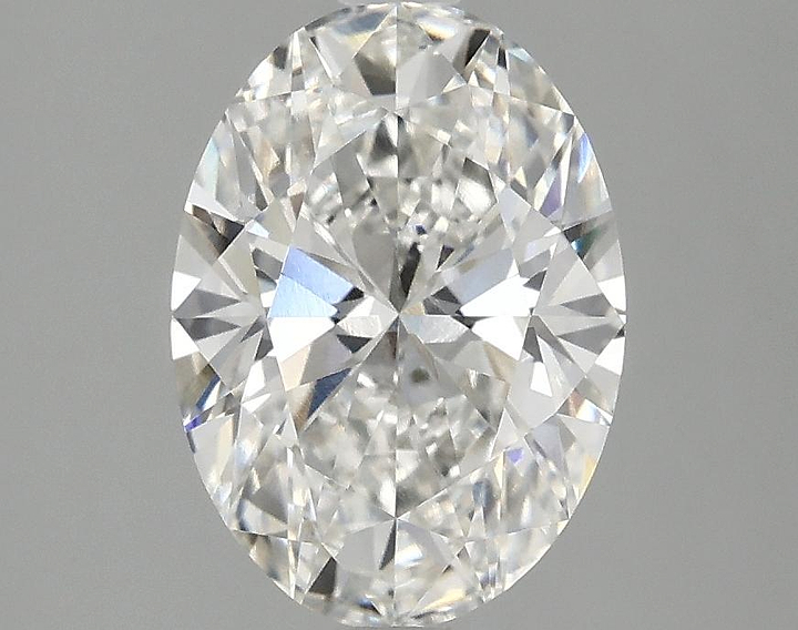 2.0 Carat Oval Shaped Ideal Cut VVS2 IGI Certified Lab Grown Diamond