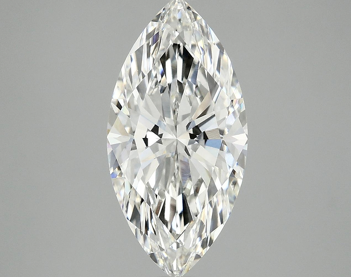 3.07 Carat Marquise Shaped Ideal Cut VVS1 IGI Certified Lab Grown Diamond