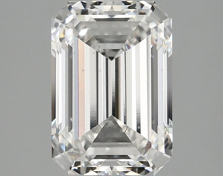 2.53 Carat Emerald Shaped Ideal Cut VS1 IGI Certified Lab Grown Diamond