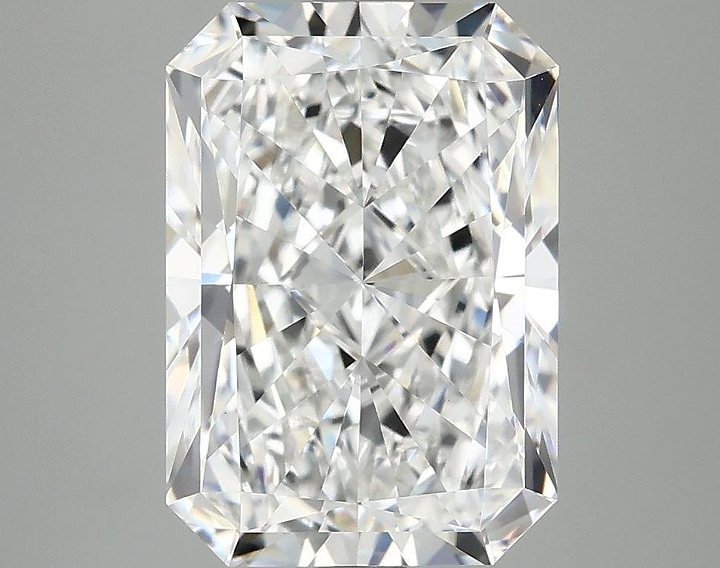 4.08 Carat Radiant Shaped Ideal Cut VS1 IGI Certified Lab Grown Diamond
