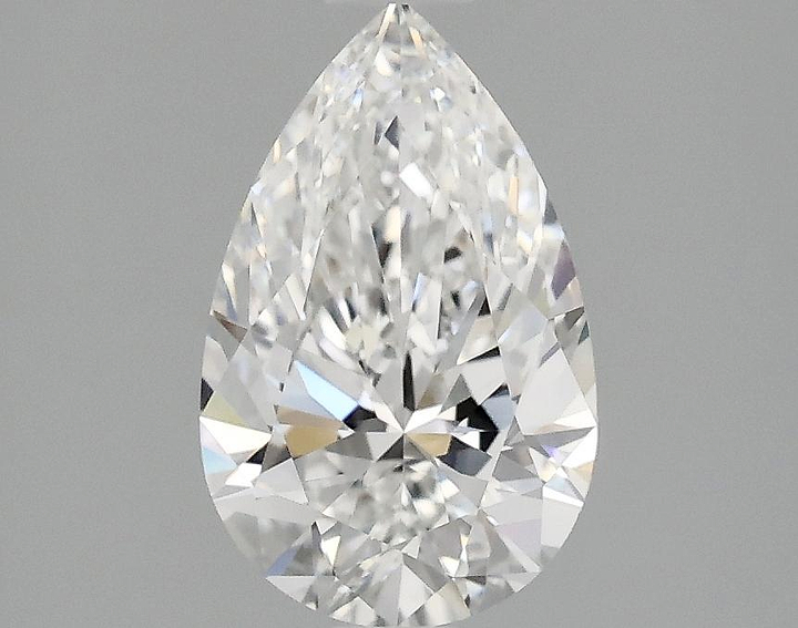 1.49 Carat Pear Shaped Ideal Cut VVS2 IGI Certified Lab Grown Diamond