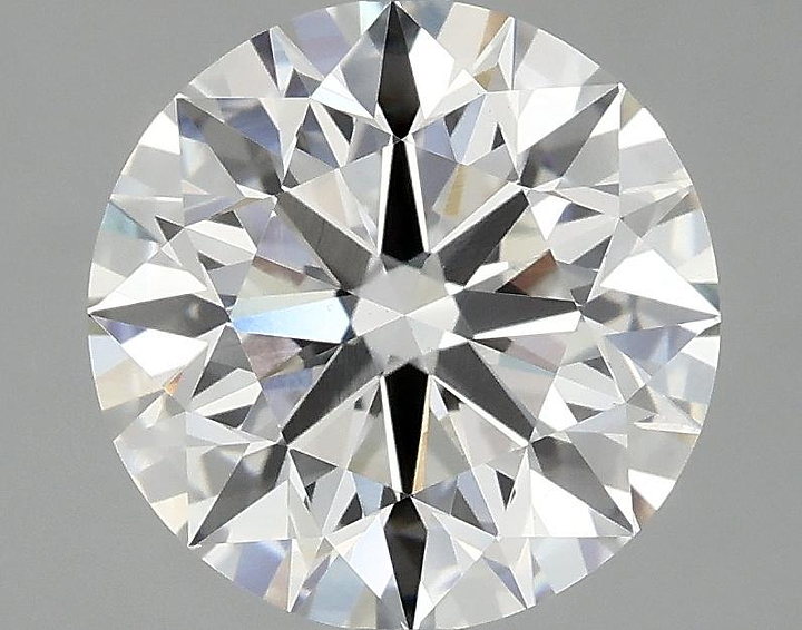 3.09 Carat Round Shaped Excellent Cut VS1 IGI Certified Lab Grown Diamond