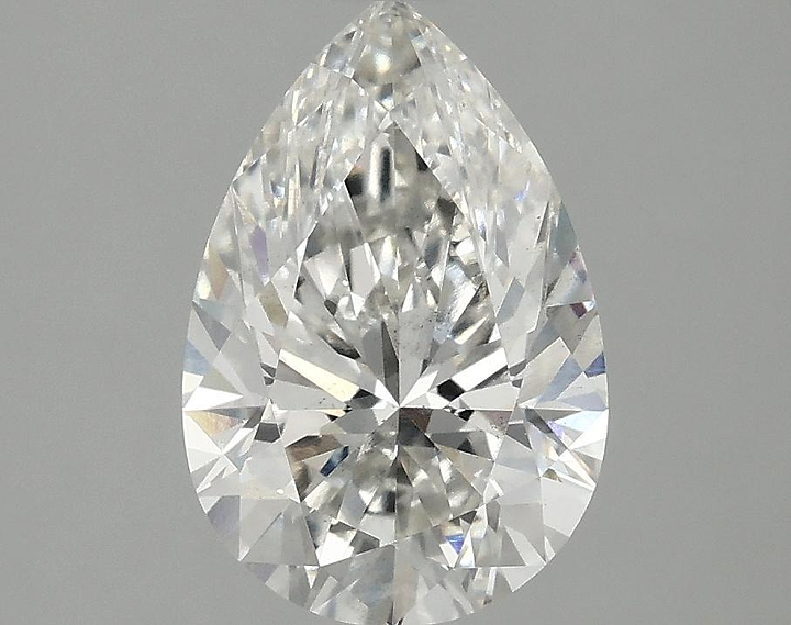 2.1 Carat Pear Shaped Excellent Cut SI1 IGI Certified Lab Grown Diamond