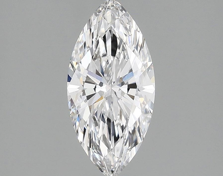 1.08 Carat Marquise Shaped Excellent Cut VS2 IGI Certified Lab Grown Diamond