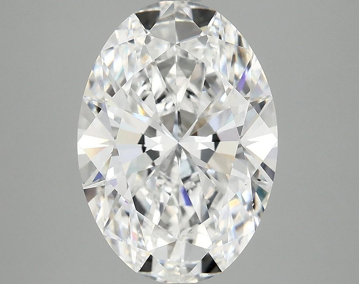 4.03 Carat Oval Shaped Ideal Cut VVS2 IGI Certified Lab Grown Diamond