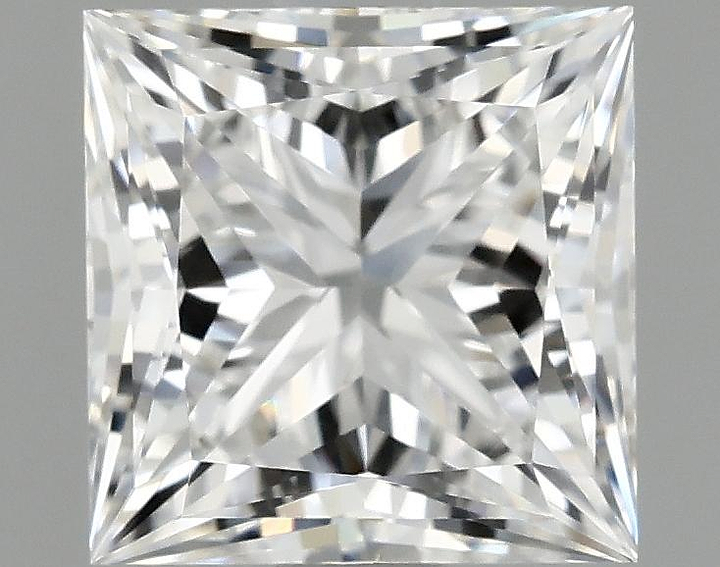 1.57 Carat Princess Shaped Ideal Cut VVS2 IGI Certified Lab Grown Diamond