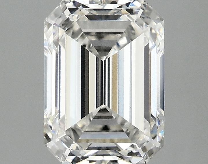 2.06 Carat Emerald Shaped Excellent Cut VVS2 IGI Certified Lab Grown Diamond