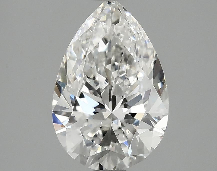 2.01 Carat Pear Shaped Excellent Cut VS2 IGI Certified Lab Grown Diamond