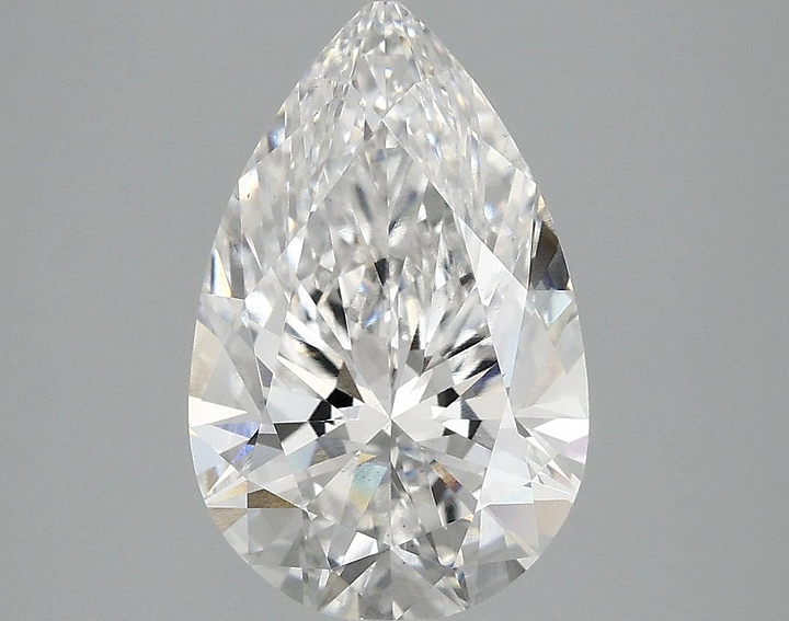3.1 Carat Pear Shaped Ideal Cut VS1 IGI Certified Lab Grown Diamond