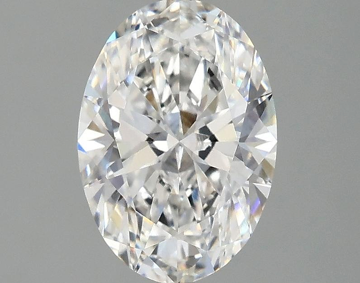 1.56 Carat Oval Shaped Ideal Cut VVS1 IGI Certified Lab Grown Diamond