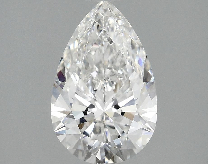 1.54 Carat Pear Shaped Ideal Cut VS1 IGI Certified Lab Grown Diamond