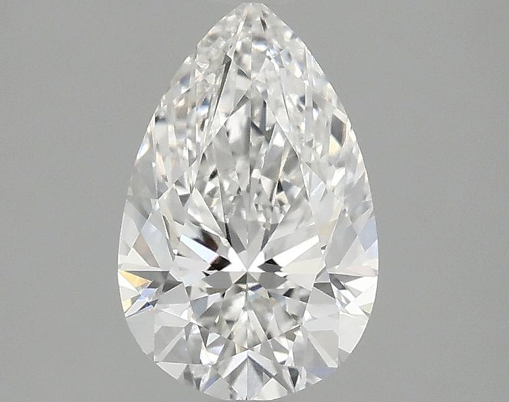 1.51 Carat Pear Shaped Ideal Cut VVS2 IGI Certified Lab Grown Diamond