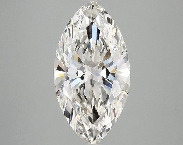 3.46 Carat Marquise Shaped Ideal Cut VS1 IGI Certified Lab Grown Diamond