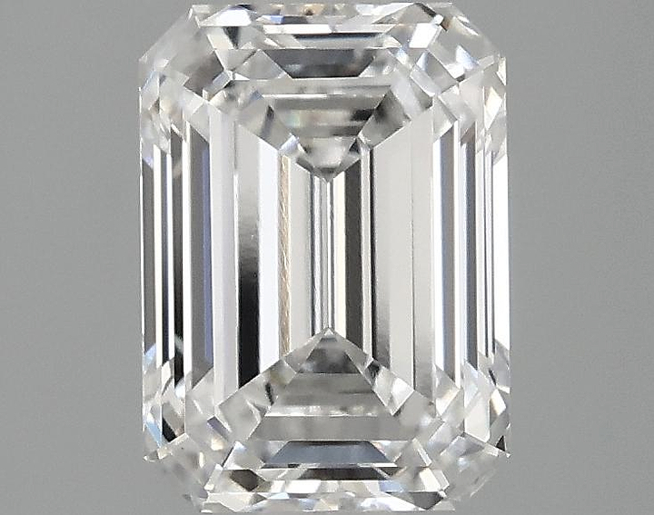 2.07 Carat Emerald Shaped Excellent Cut VVS2 IGI Certified Lab Grown Diamond