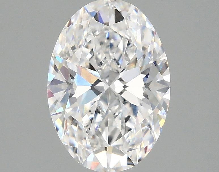 1.5 Carat Oval Shaped Ideal Cut VVS2 IGI Certified Lab Grown Diamond