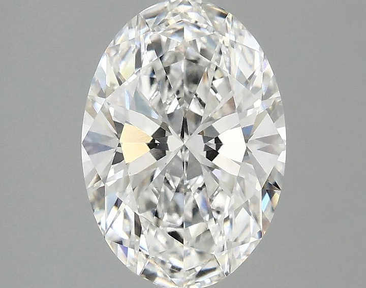 2.03 Carat Oval Shaped Ideal Cut VVS2 IGI Certified Lab Grown Diamond