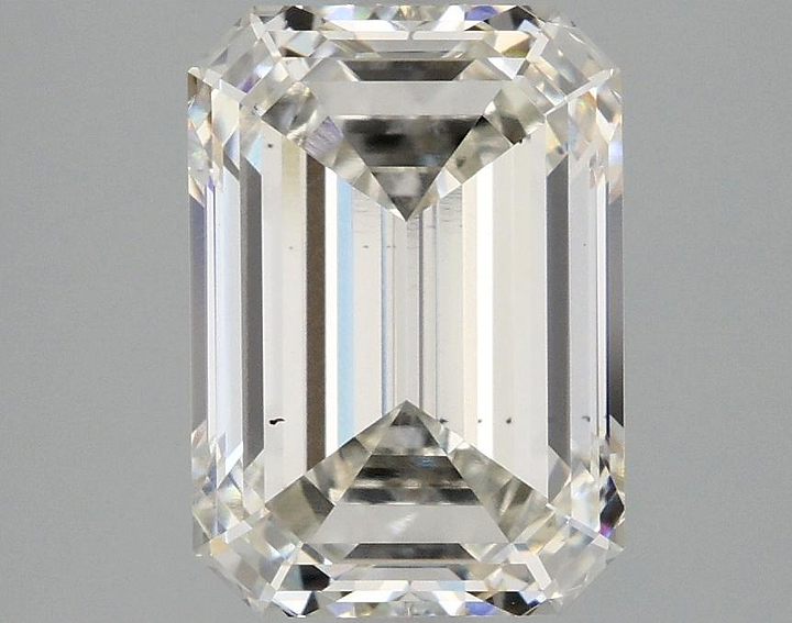 3.1 Carat Emerald Shaped Ideal Cut VS2 IGI Certified Lab Grown Diamond