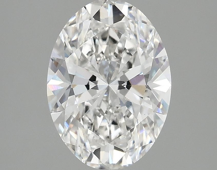 2.1 Carat Oval Shaped Ideal Cut VVS2 IGI Certified Lab Grown Diamond