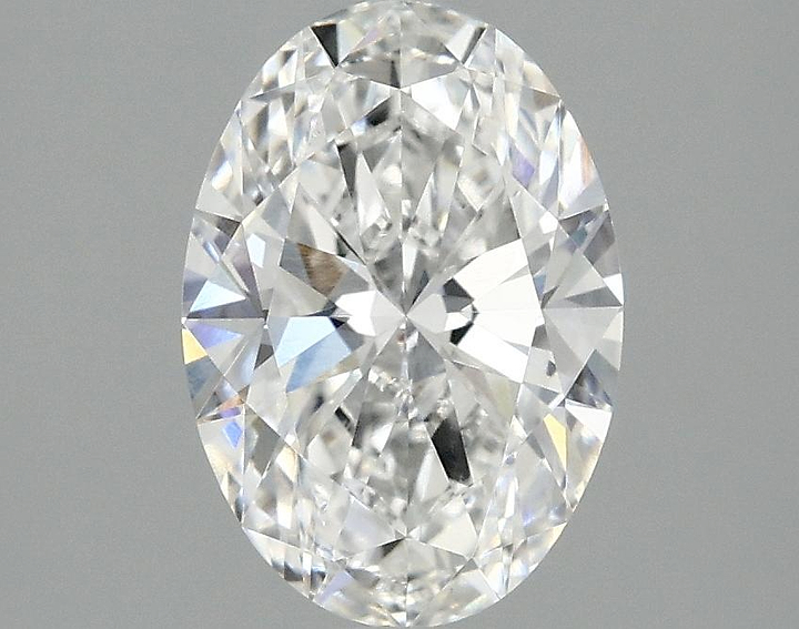 1.62 Carat Oval Shaped Ideal Cut VVS2 IGI Certified Lab Grown Diamond