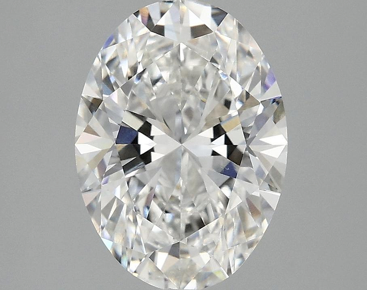 2.53 Carat Oval Shaped Ideal Cut VVS2 IGI Certified Lab Grown Diamond