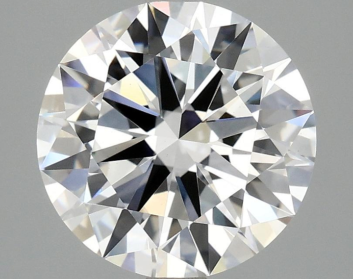 2.93 Carat Round Shaped Ideal Cut VVS2 IGI Certified Lab Grown Diamond