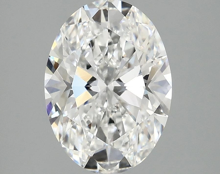 2.5 Carat Oval Shaped Excellent Cut VVS2 IGI Certified Lab Grown Diamond