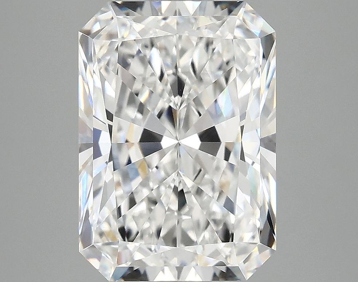 4.09 Carat Radiant Shaped Ideal Cut VVS2 IGI Certified Lab Grown Diamond