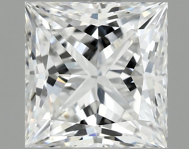 1.07 Carat Princess Shaped Ideal Cut VS1 IGI Certified Lab Grown Diamond