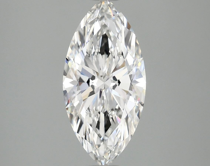 2.1 Carat Marquise Shaped Excellent Cut VVS2 IGI Certified Lab Grown Diamond