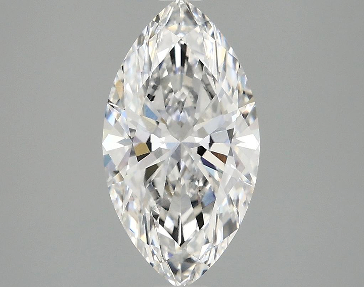 2.0 Carat Marquise Shaped Excellent Cut VVS2 IGI Certified Lab Grown Diamond