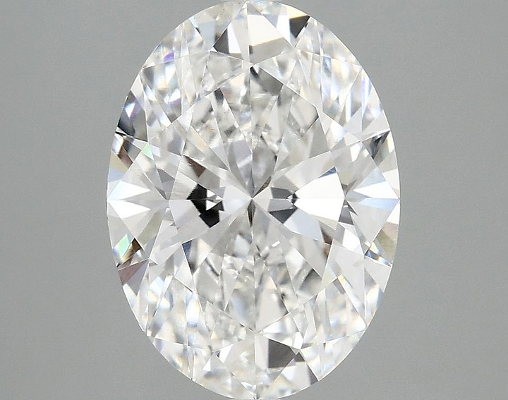 3.09 Carat Oval Shaped Excellent Cut VVS2 IGI Certified Lab Grown Diamond